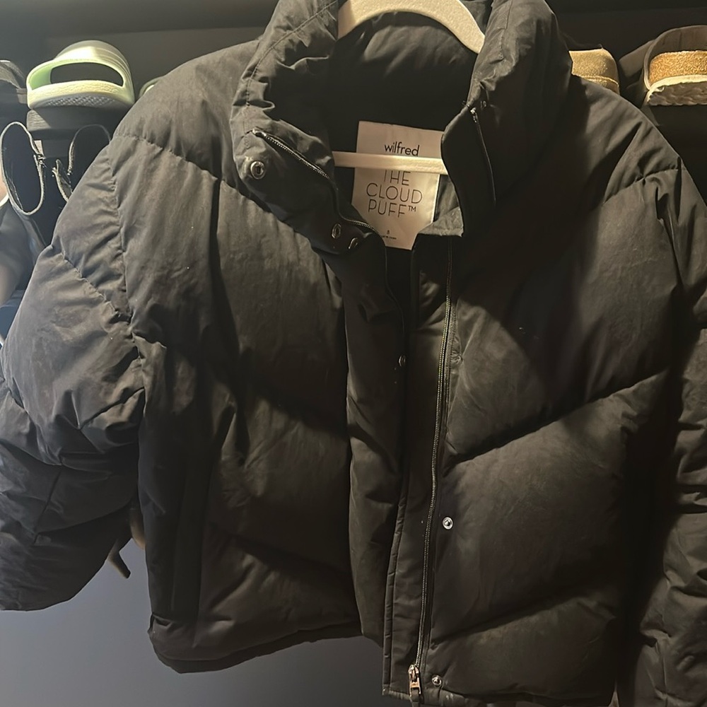 Aritzia cloud puff coat